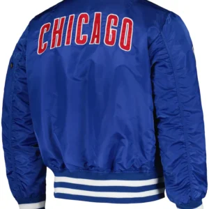 Baseball Team Chicago Cubs Bomber Jacket