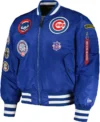 Baseball Team Chicago Cubs Bomber Jacket For Men