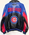Baseball Team Chicago Cubs Leather Jacket For Sale scaled