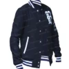 Bay FC Blue Letterman Jacket Left