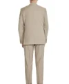 Beige Style Mens 2 Piece Trendy Wedding Suit Back