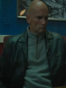 Ben Hall The Day of the Jackal Black Leather Jacket
