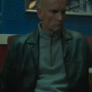 Ben Hall The Day of the Jackal Black Leather Jacket