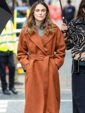 Black Doves Keira Knightley Trench Coat
