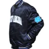 Blue North Carolina Varsity Jacket Right Side