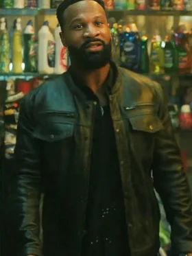 Bobby Trey Black Leather Jacket