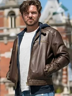 Brad de Vries Van der Valk S01 Brown Jacket
