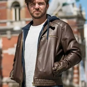 Brad de Vries Van der Valk S01 Brown Jacket