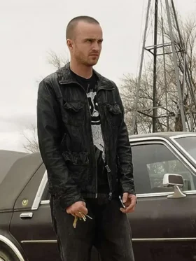 Breaking Bad Jesse Pinkman Black Jacket