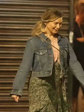 Bridget Jones Mad About the Boy Renee Zellweger Denim Jacket For Sale