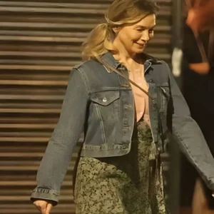 Bridget Jones Mad About the Boy Renee Zellweger Denim Jacket For Sale