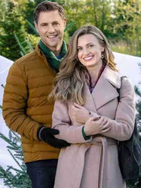 Brooke DOrsay A Godwink Christmas Trench Coat For Sale