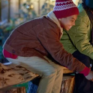 Bryan Christmas With A Kiss Brown Jacket For Sale