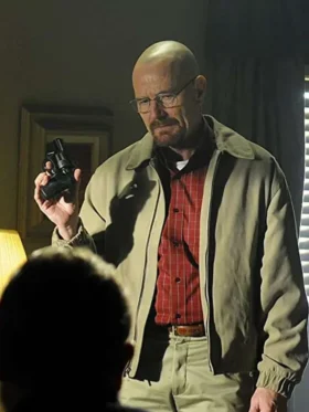 Bryan Cranston Breaking Bad Beige Cotton Jacket