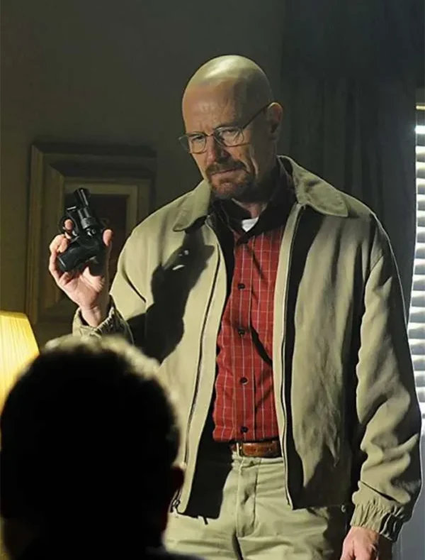 Bryan Cranston Breaking Bad Beige Cotton Jacket