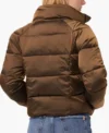 Buy Ashley Park Only Murders in the Building Brown Puffer Jacket