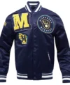 Buy Milwaukee Brewers Satin Jacket