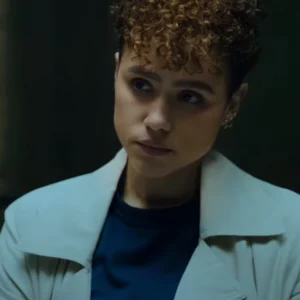 Buy Nathalie Emmanuel The Killer White Trench Coat