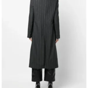 Buy Selena Gomez Only Murders In The Building Pinstripe Coat