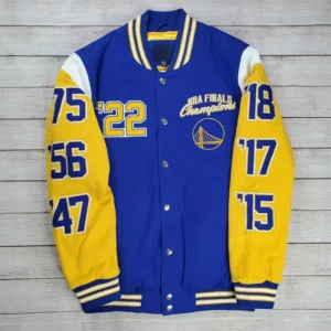 Carl Banks Golden State Warriors Varsity Jacket
