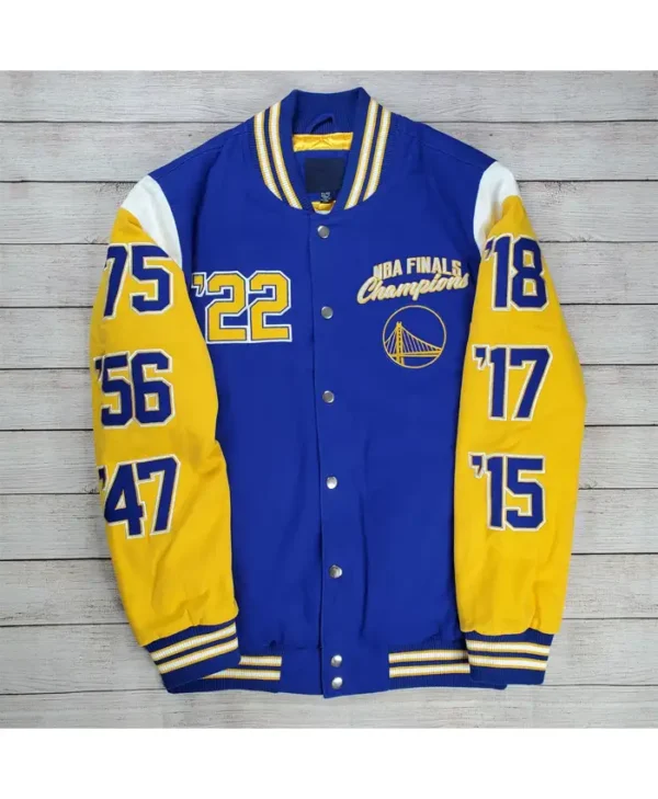 Carl Banks Golden State Warriors Varsity Jacket