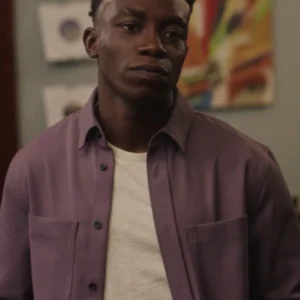 Carlton Banks Bel Air S03 Cotton Purple Jacket