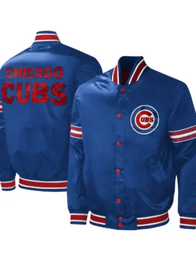 Chicago Cubs Baseball Team Varsity Jacket