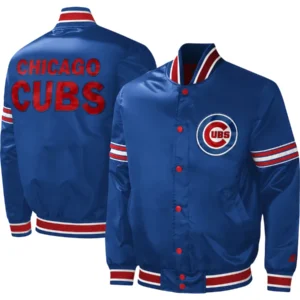 Chicago Cubs Baseball Team Varsity Jacket