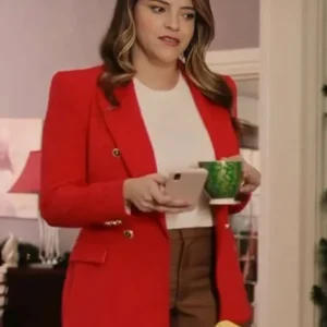 Christina Martino Sincerely Truly Christmas Wool Blazer