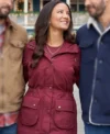 Christmas Under the Lights Emily Maroon Jacket