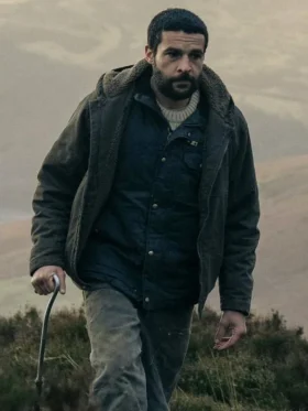 Christopher Abbott Bring Them Down Hooded Jacket For Sale