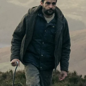 Christopher Abbott Bring Them Down Hooded Jacket For Sale