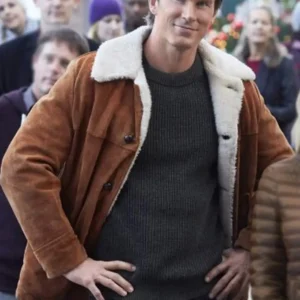 Christopher Russell The Mistletoe Secret Brown Jacket For Sale