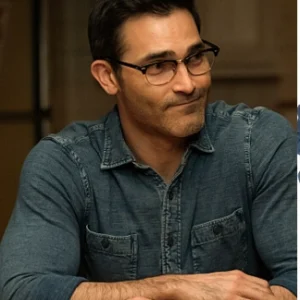 Clark Kent Superman and Lois S04 Denim Shirt