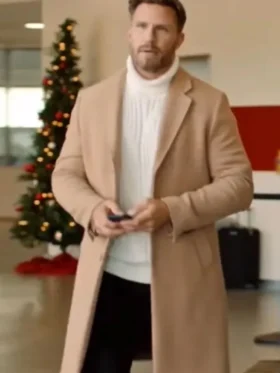 Clark Winters Moms Christmas Boyfriend Beige Coat