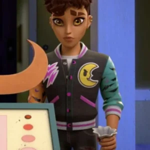 Clawd Wolf Monster High Multicolor Varsity Jacket