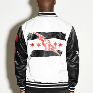 Cm Punk Bomber Jacket Back