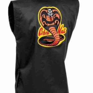 Cobra Kai Black Cotton Costume Jacket For Sale