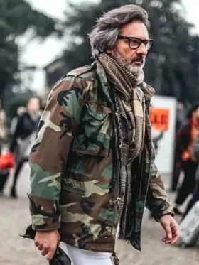 Cotton Baggy Camo Jacket