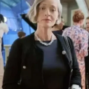 Crimes Of Fashion Killer Clutch Diana Feeney Tweed Black Jacket