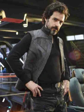 Cristobal Rios Star Trek Picard Leather Vest