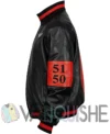 Custom Design Harley Quinn Genuine Leather Jackets left