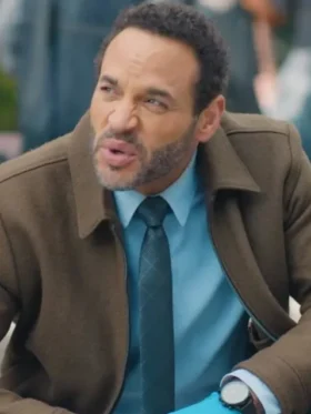 Daniel Sunjata High Potential S01 Brown Jacket