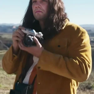 Daniel Zovatto Woman Of The Hour Suede Leather Jacket