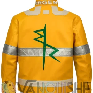 David Martinez Cyberpunk Edgerunners Yellow Jacket back