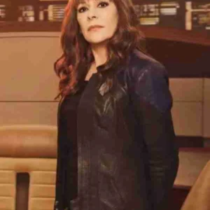 Deanna Troi Star Trek Picard S03 Black Jacket