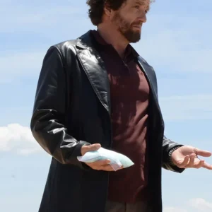 Declan Breaking Bad Black Leather Blazer