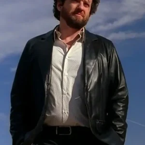 Declan Breaking Bad Black Leather Blazer For Sale