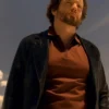 Declan Breaking Bad Black Leather Blazer Front