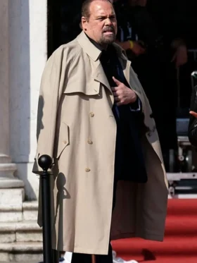 Denton Lift Beige Long Coat For Sale